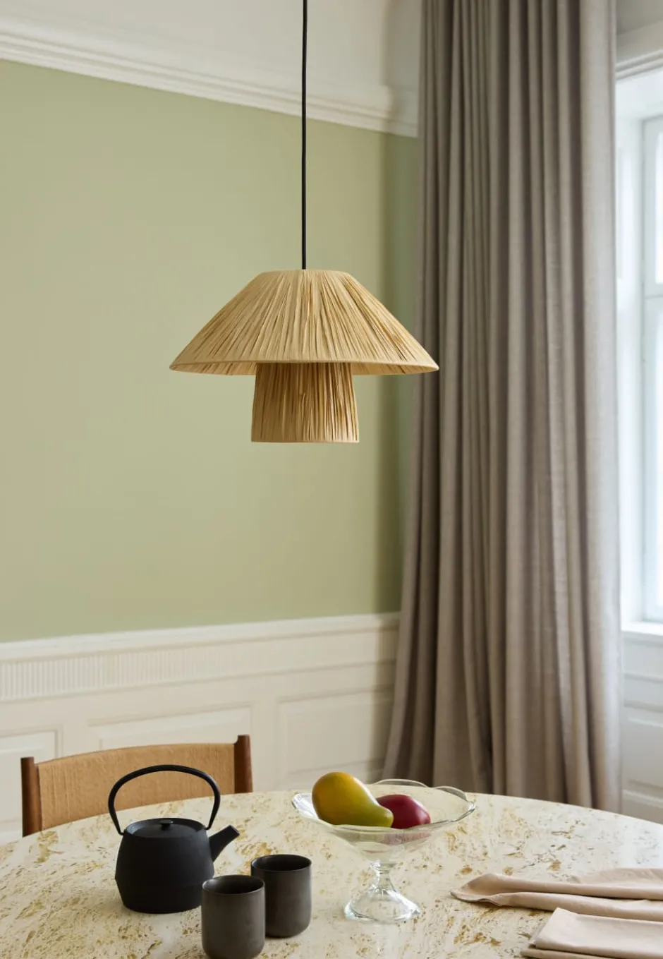 Osram Decor Bamboo Paper pendel, Ø40 cm