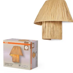 Osram Decor Bamboo Paper væglampe
