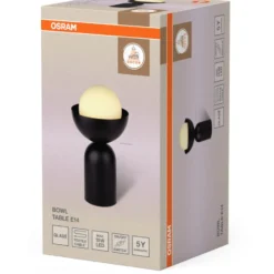 Osram Decor Bowl bordlampe, sort