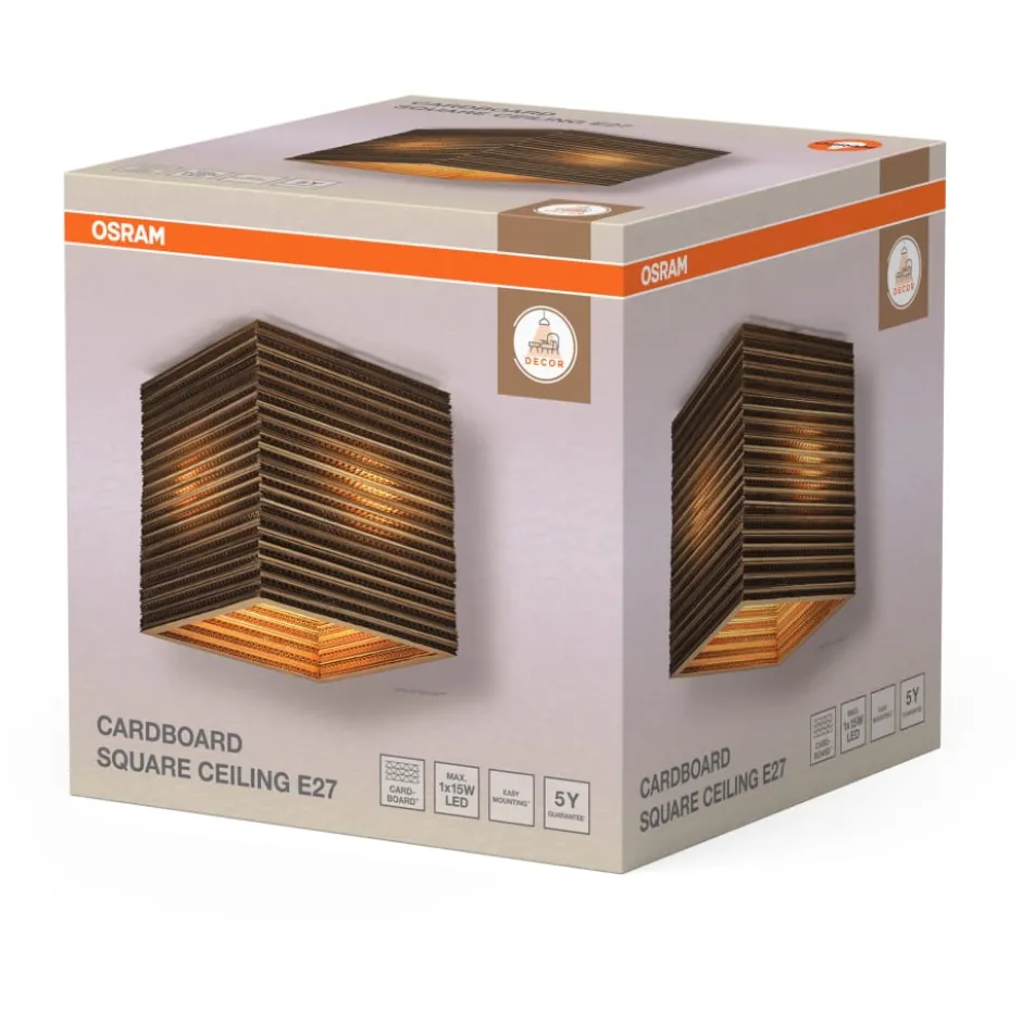 Osram Decor Cardboard Square loftlampe