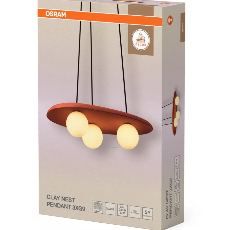 Osram Decor Clay Nest pendel