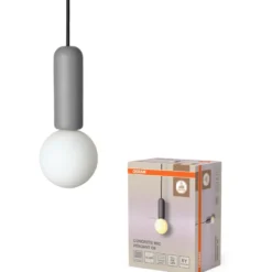 Osram Decor Concrete Mic pendel, grå