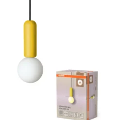 Osram Decor Concrete Mic pendel, gul