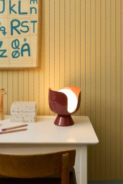 Osram Decor Corolle Chalice bordlampe, rød