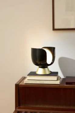 Osram Decor Corolle Chalice bordlampe, sort