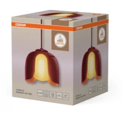 Osram Decor Corolle pendel, rød