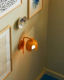 Osram Decor Corolle væglampe, orange