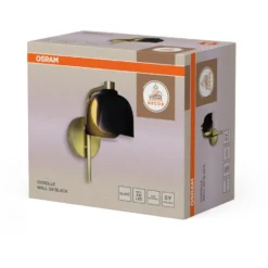 Osram Decor Corolle væglampe, sort
