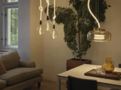 Osram Decor Glow pendel, ravfarvet