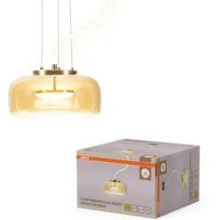 Osram Decor Glow pendel, ravfarvet