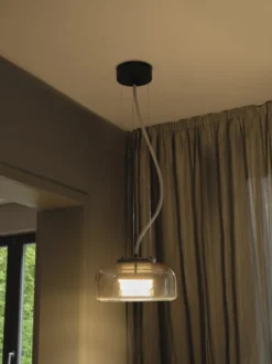Osram Decor Glow pendel, røgfarvet