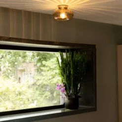 Osram Decor Gold loft- & væglampe, ravfarvet
