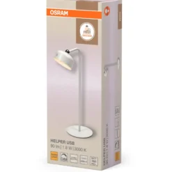 Osram Decor Help klemmelampe, hvid