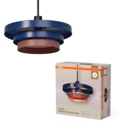 Osram Decor Layers pendel, blå/rosa