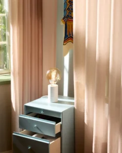 Osram Decor Marble bordlampefod, hvid