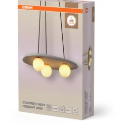 Osram Decor Nest lysekrone, grå