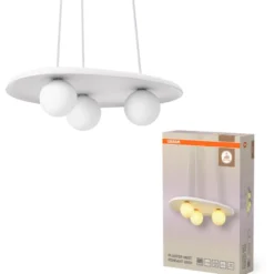 Osram Decor Nest lysekrone, hvit