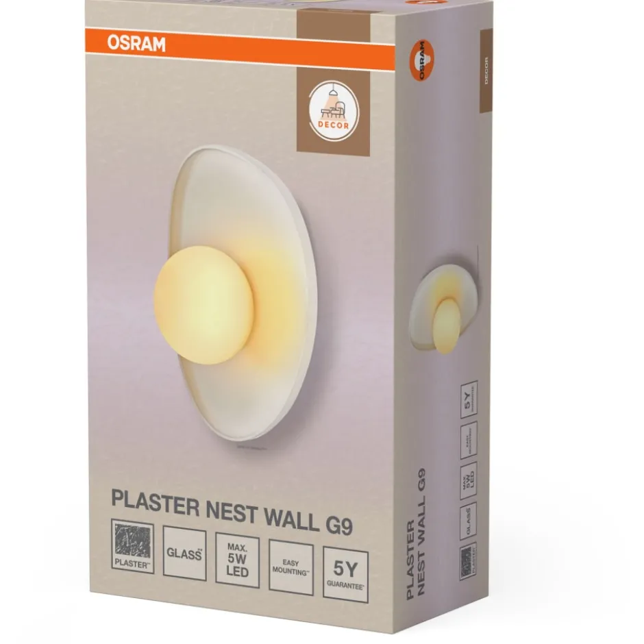 Osram Decor Nest væglampe, hvid