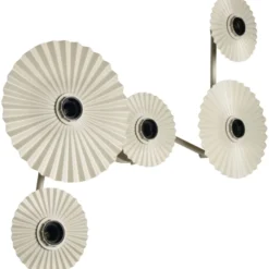 Osram Decor Plissee væglampe, beige