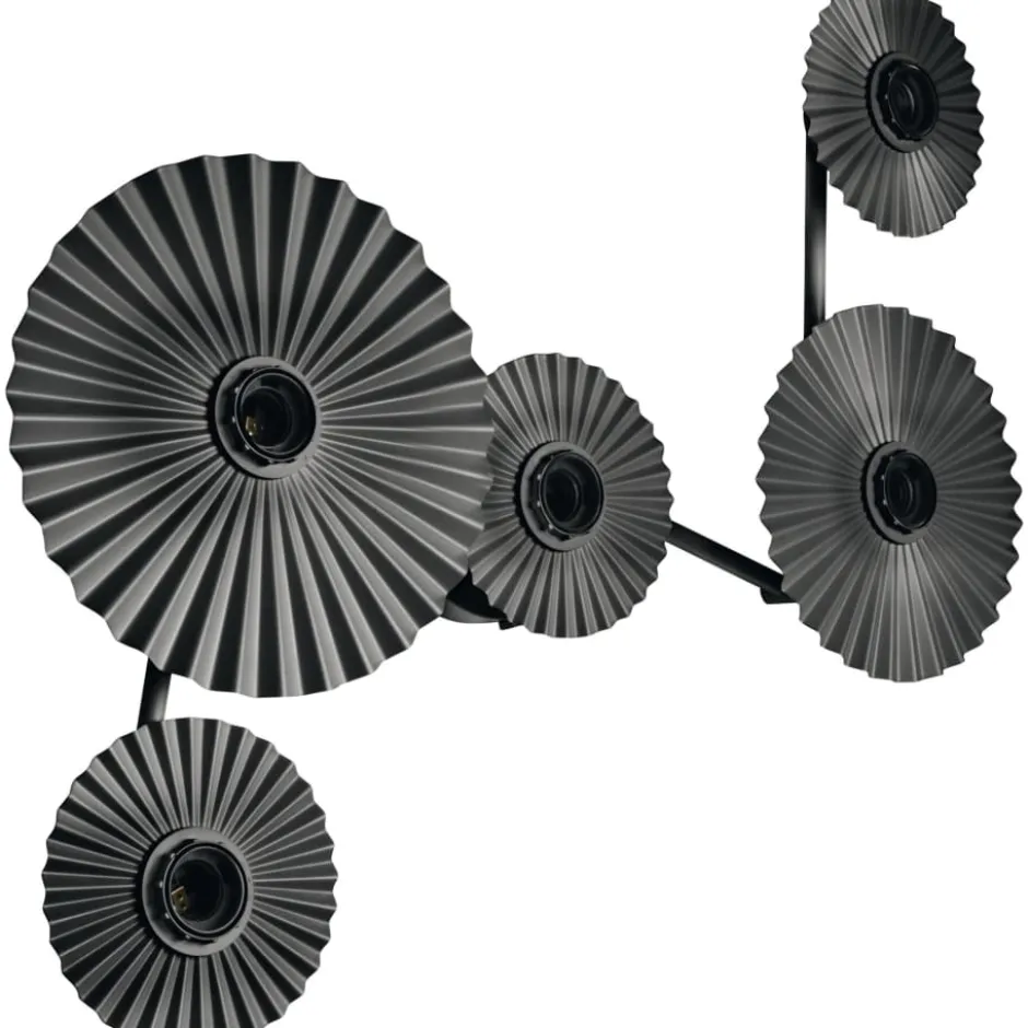 Osram Decor Plissee væglampe, grå