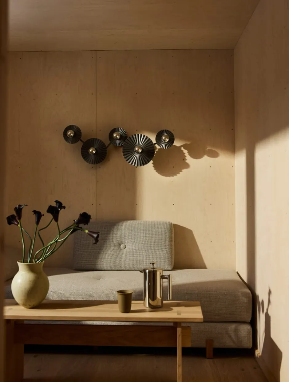 Osram Decor Plissee væglampe, grå