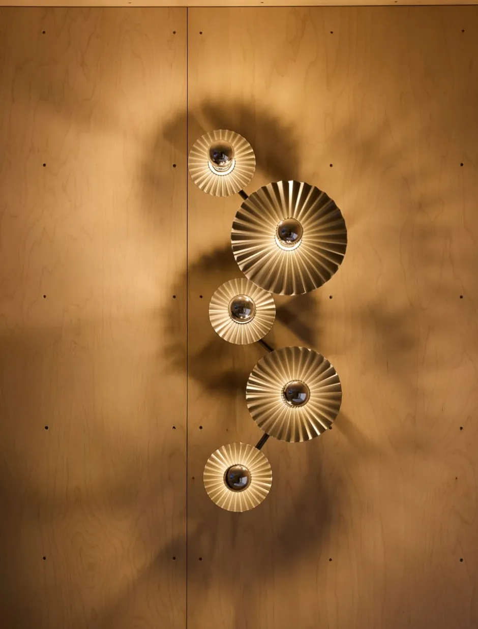 Osram Decor Plissee væglampe, grå