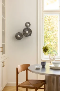 Osram Decor Plissee væglampe, grå