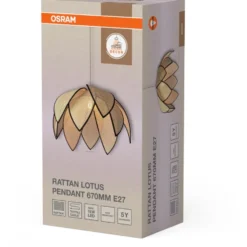 Osram Decor Rattan Lotus pendel