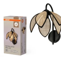 Osram Decor Rattan Lotus væglampe