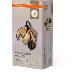 Osram Decor Rattan Lotus væglampe