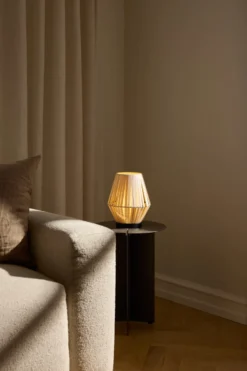 Osram Decor Stripes bordlampe, beige