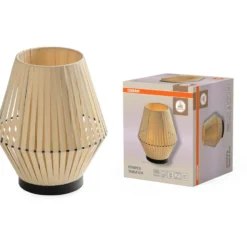 Osram Decor Stripes bordlampe, beige