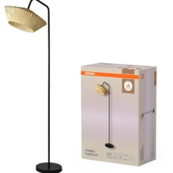 Osram Decor Stripes gulvlampe, beige