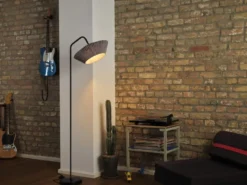 Osram Decor Stripes gulvlampe, grå