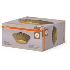 Osram Decor Stripes loftlampe, beige
