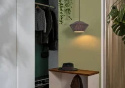 Osram Decor Stripes pendel, grå, Ø30 cm