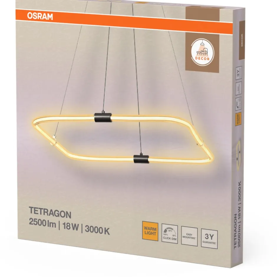 Osram Decor Tetra lysekrone