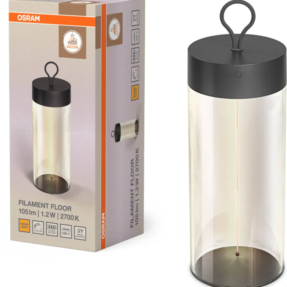 Osram Decor udendørs genopladelig bordlampe