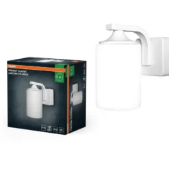 Osram Endura Lantern udendørs væglampe, hvid