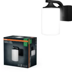 Osram Endura Lantern udendørs væglampe, sort