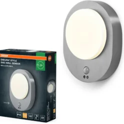 Osram Endura Style Disc udendørs væglampe med sensor