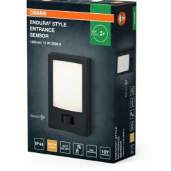 Osram Endura Style Entrance udendørs væglampe med sensor