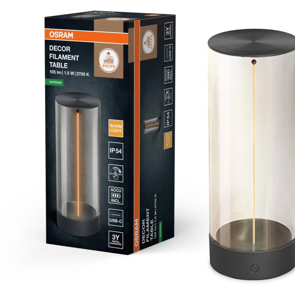 Osram Endura Style genopladelig bordlampe