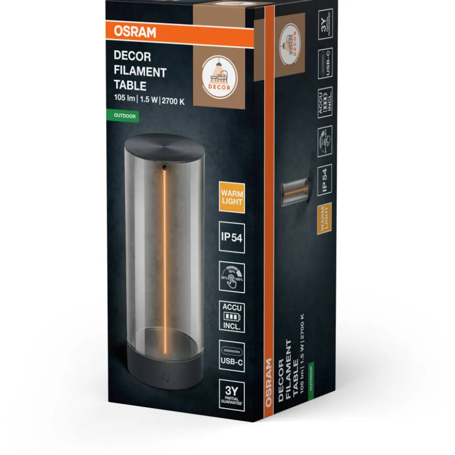 Osram Endura Style genopladelig bordlampe