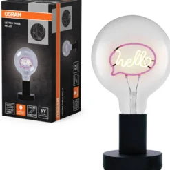 Osram Letter Hello bordlampe