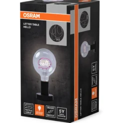 Osram Letter Hello bordlampe