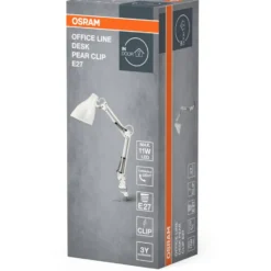 Osram Office klemmelampe, hvid