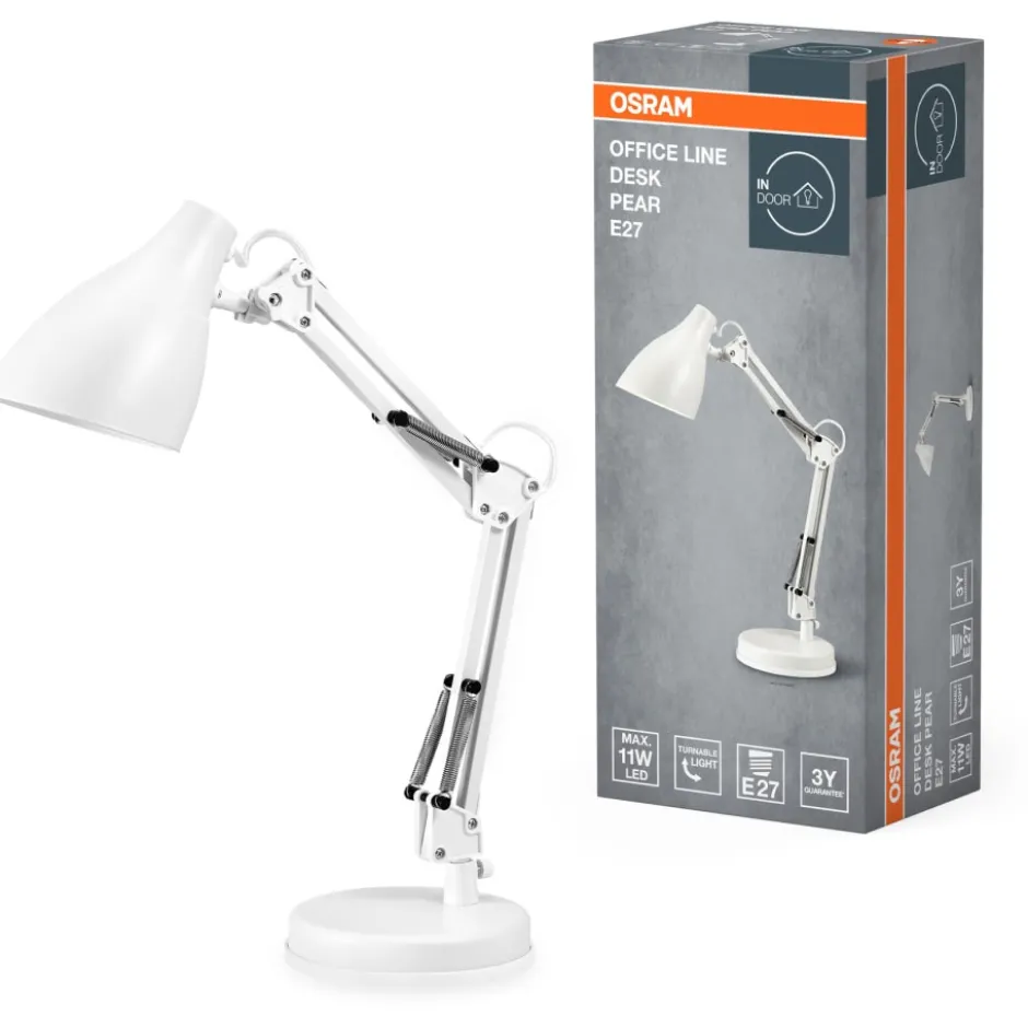 Osram Office skrivebordslampe, hvid