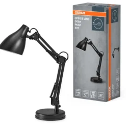 Osram Office skrivebordslampe, sort