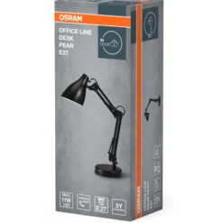 Osram Office skrivebordslampe, sort